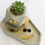 צמיד שמפיין - Orly Furman-Jewelry Design